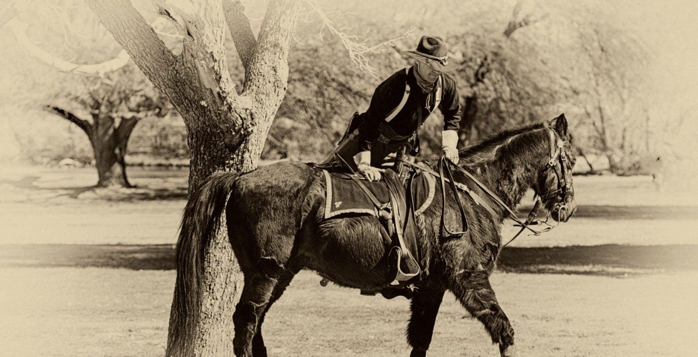 Historical illustration of Buffalo Soldiers, 1890s