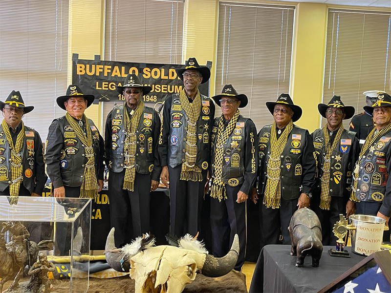 Buffalo Soldiers of America traveling museum display