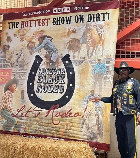 At the Arizona Black Rodeo